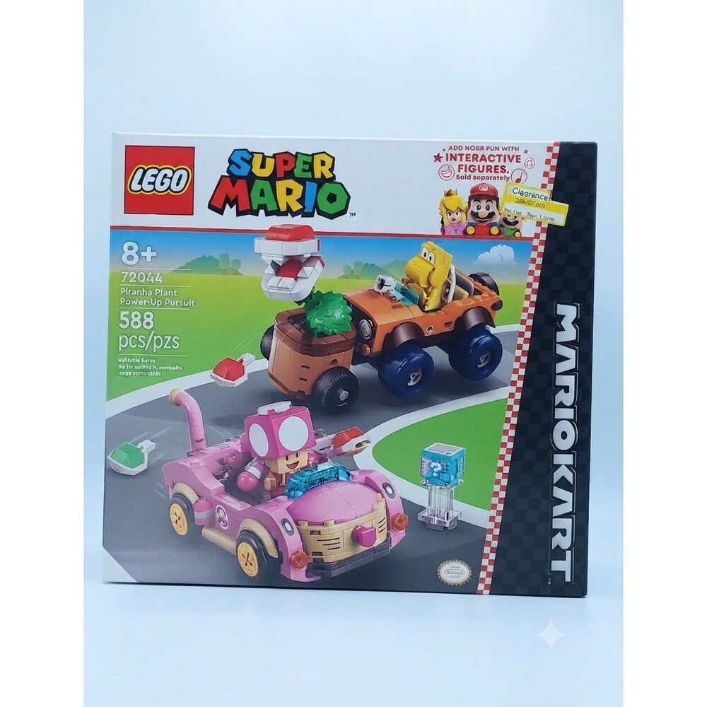 LEGO Super Mario Kart: Piranha Plant Power-Up Pursuit (72044) New & Sealed